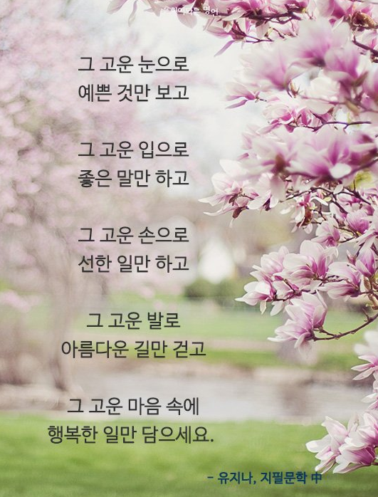 그 고운 마음 속에